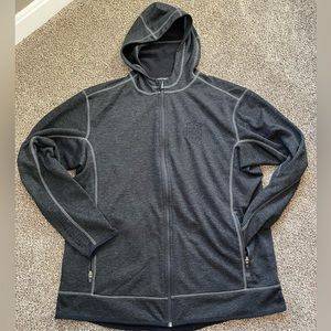 Harley Davidson Official Wool Blend Fleece Men's
Dark Gray Full Zip Hoodie XL